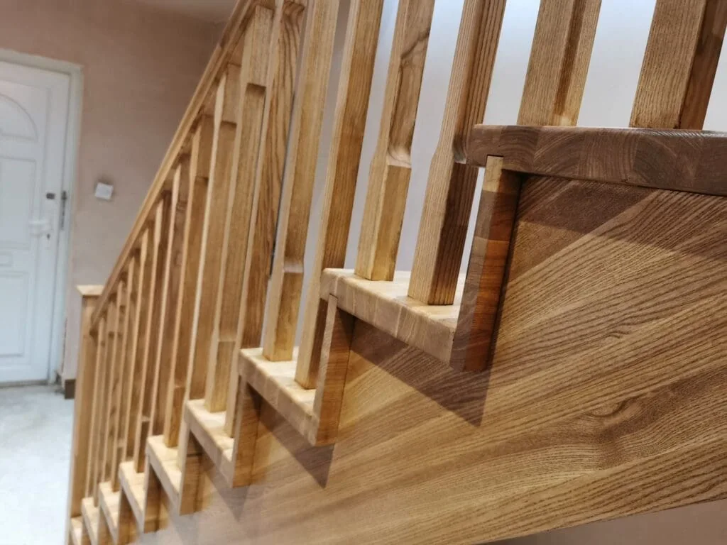 Wooden staircase